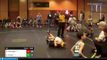 49 lbs Round 3 (3 Team) - Oliver Umlauf, The Untouchables Gold vs Dake Zwanziger, The Untouchables Purple