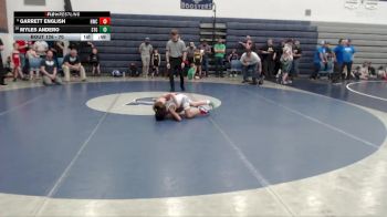 70 lbs Cons. Round 3 - Myles Andero, Small Town Grims vs Garrett English, Hawk Wrestling Club