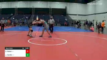 170 lbs Consolation - Domonic Baker, VA vs Joshua Cordio, MA