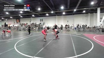 285 lbs Rr Rnd 2 - Marley Baker, Aniciete TC vs Jaxon Denney, Madera Grapplers WC
