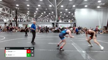 132 lbs Finals (2 Team) - Ryder Kolat, Cavalier WC vs Liam Dwyer, Empire