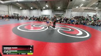 115 lbs Cons. Round 2 - Emerson Manzo, Arvada West vs Kylee Woodard, Palmer Ridge