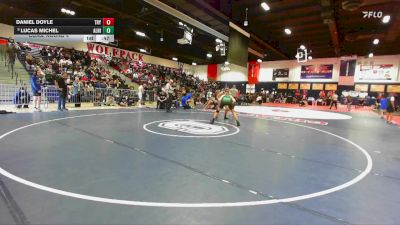 165 lbs Cons. Round 4 - Lucas Michel, Aliso Niguel vs Daniel Doyle, Troy