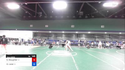 132 lbs Consi Of 4 - Sophia Slaughter, VA vs Alexis Lazar, MI