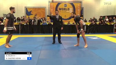 BENJAMIN SILVA IV vs GABRIEL CASTRO VIEIRA LIMA 2023 World IBJJF Jiu-Jitsu No-Gi Championship