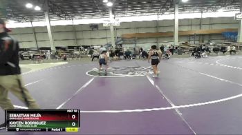 66 lbs 1st Place Match - Kaycen Rodriguez, Hawk Wrestling Club vs Sebastian Mejía, Idaho Gold Wrestlling