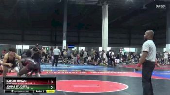 175 lbs Placement Matches (8 Team) - Kamar Brown, BEASTWORKS WRESTLING CLUB vs JONAS STUDSTILL, MAT RATS WRESTLING CLUB