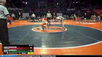 3 lbs Cons. Round 1 - Jack Ferguson, Yorkville vs Rory Burright, DeKalb