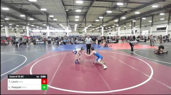 123 lbs Consi Of 16 #2 - Teagan Lewis, Grindhouse WC vs Lucas Poeppel, Sweetland MF