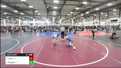 123 lbs Consi Of 16 #2 - Teagan Lewis, Grindhouse WC vs Lucas Poeppel, Sweetland MF