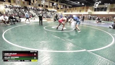 175 lbs Champ. Round 2 - Myles Navarro, Temescal Canyon vs Jude Holiday, Esperanza