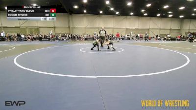 65 lbs Rr Rnd 1 - Phillip Yang-Elson, Untouchables 9U vs Rocco Ritchie, Shelton Wrestling Academy 9U