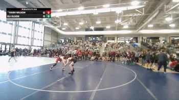 106 lbs Cons. Round 3 - Kash Wilson, Grand County vs Eli Olson, Park City