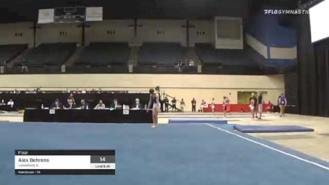 Alex Behrens - Floor, Lakeshore IL - 2021 USA Gymnastics Development Program National Championships