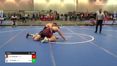 285 lbs C Of 16 #2 - Keaton Kluever, Minnesota vs Riley Smith, Navy