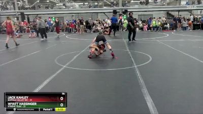 76 lbs Round 2 (4 Team) - Jack Kahley, Buffalo Valley WC vs Wyatt Hassinger, Xtreme Team