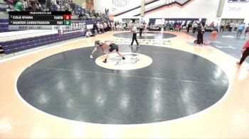 157 lbs Semifinal - Hunter Christenson, Pontiac vs Cole Svara, Plainfield (North)
