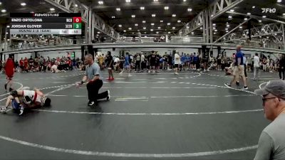 113 lbs Round 2 (8 Team) - Enzo Ortolona, Wrecking Crew Blue vs Jordan Glover, Team 302 Blue