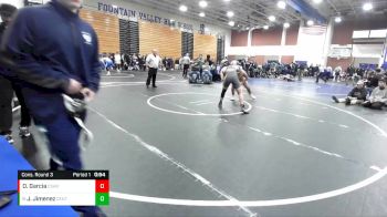 160 lbs Cons. Round 3 - Jesse Jimenez, Centennial Corona vs Osiel Garcia, Cesar Chavez