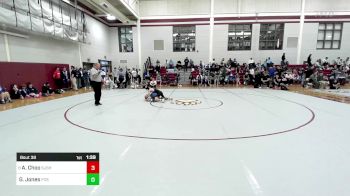 120 lbs Round Of 32 - Alex Choo, St. John's School vs Graham Jones, Fellowship Christian School