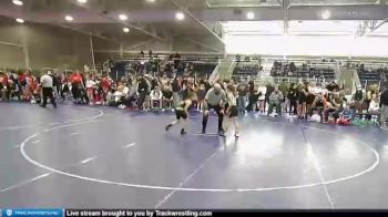 62 lbs Round 1 - Bennett Carlson, Wasatch vs Natalia Good, Mountain Man Wrestling Club