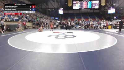 132 lbs Cons. Sub-rd Of 64 - Daryon Truitt, OH vs Nathan Fish, WY