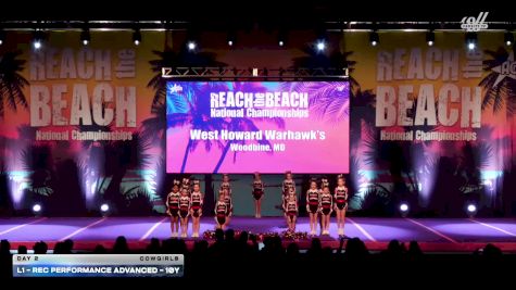 L1 - Rec Performance Advanced - 10Y [2026 Day 2 Cowgirls] 2026 ACDA Reach the Beach Rec Nationals