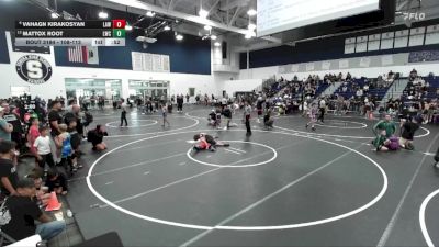 108-113 lbs Cons. Round 2 - Vahagn Kirakosyan, LAWC vs Mattox Root, Legacy Wrestling Center