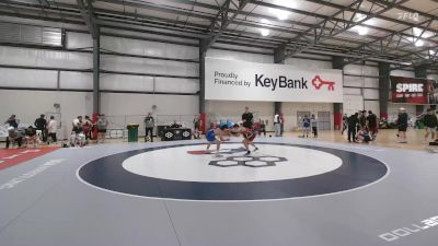 61 kg Champ. Round 1 - Kenton Cooke, Jackrabbit Wrestling Club vs Nicholas Cottone, New Jersey