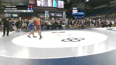 144 lbs Cons. Rd Of 64 - Renzo Gann, Texas vs Wyatt Fisher, Missouri