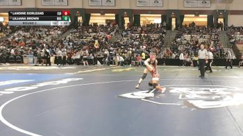 125 lbs Round 2 - Landine Dorleans, Colonel Richardson vs Lilliana Brown, Meade