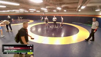 132 lbs Cons. Round 3 - Trevyn Upwall, Riverton Wolf Pack vs Pedro Puga, Sanderson Wrestling Academy