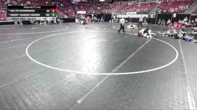 D2-215 lbs Champ. Round 1 - Henry Vander Heiden, Freedom vs Joe Petherbridge, Saint Croix Falls