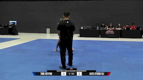 Time Intiyod vs Gato Studio BJJ 2025 ADCC Asia & Oceania Championship