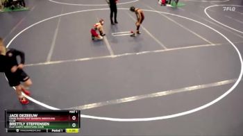 63 lbs Cons. Round 1 - Jace DeZeeuw, Coon Rapids Mat Bandits Wrestling Club vs Brettly Steffensen, Flat Earth Wrestling Club