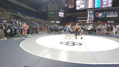 120 lbs Cons. Rd Of 64 - Karson Bachelder, Indiana vs Declan Leonard, California