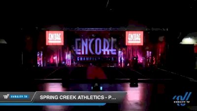 Spring Creek Athletics - Power [2020 L2 Junior - D2 Day 2] 2020 Encore Championships: Houston DI & DII