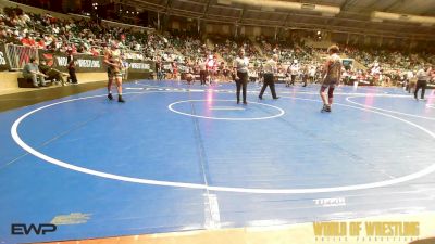 130 lbs Round Of 32 - Chance Dewey, Tulsa Blue T Panthers vs Evan Kleitsch, Wapsie Valley