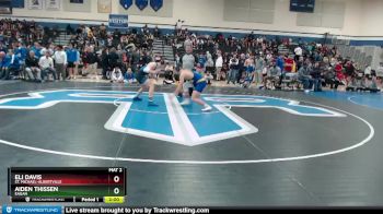 152 lbs Champ. Round 2 - Eli Davis, St. Michael-Albertville vs Aiden Thissen, Eagan