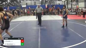 106 lbs Consi Of 16 #2 - Dominic Ducato, Jacobs Golden Eagles vs Elijah Montalvan, Colorado Bad Boys