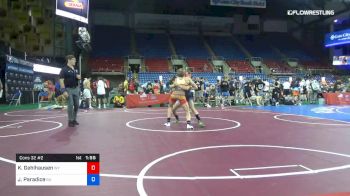 138 lbs Cons 32 #2 - Keegan Gehlhausen, Wyoming vs Jeremy Paradice, Georgia