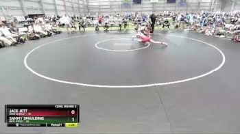 126 lbs 2nd Wrestleback (16 Team) - Jace Jett, Ohio Scarlet vs Sammy Spaulding, New Jersey