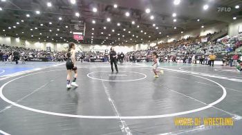 75 lbs Consi Of 4 - Kalena Rozet, Nakamura Wrestling vs Jadalynn Martinez, Hermiston Wrestling