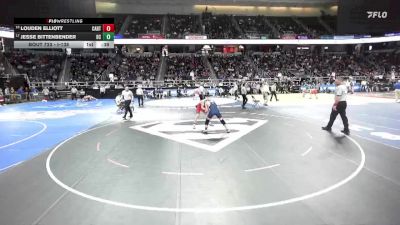 I-138 lbs Cons. Round 4 - Jesse Bittenbender, Oceanside vs Louden Elliott, Carthage