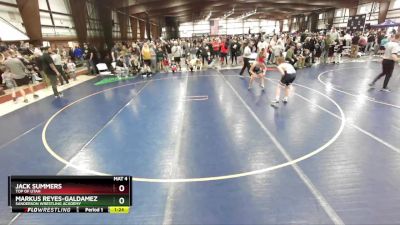 108 lbs Quarterfinal - Markus Reyes-Galdamez, Sanderson Wrestling Academy vs Jack Summers, Top Of Utah