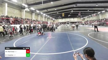 43 lbs Consolation - Massimo Martinez, No Team vs King Vicente, Izzy Style NM Beast