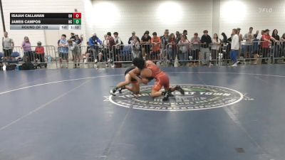 144 lbs Round Of 128 - Isaiah Callahan, OH vs James Campos, NC
