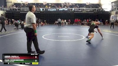 149 lbs Cons. Round 4 - Abriel Padilla, Modesto Junior College vs Mark Bonenberger, Cuesta College