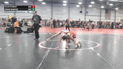 100 lbs Round 3 - 12:30pm Saturday - Silas Stanley, Backyard Brawlers vs Ethan Vandyke, Team Michigan