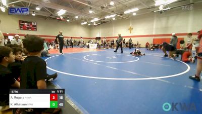 67 lbs Rr Rnd 1 - AJ Rogers, NORTH DESOTO WRESTLING ACADEMY vs Karson Atkinson, Standfast 12u